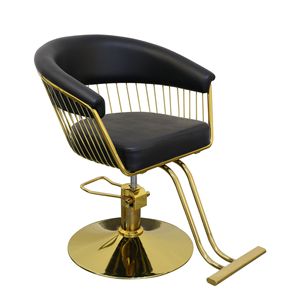 Luxury Barber Chair High-end Stainless Steel Shampoo Chair for Salon Station Set Barber Shop Waiting Sofa Curved Lash Bed - Product Image 3