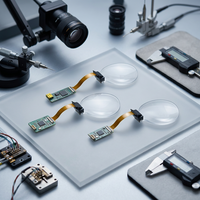Module d'affichage micro AMOLED 0,23 pouce 640x400 avec lentille à guide d'ondes optique pour la réalité augmentée