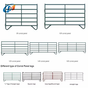 Großhandel Bulk 4 Schienen Lives tock Horse Arena Fechten Schwarz PVC Gebrauchte Viehzaun Panels und Post - Product Image 4