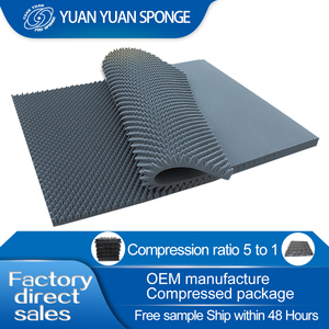 中国制造商波蛋板条箱形状声扩散器墙板工作室墙吸音板 - Product Image 2