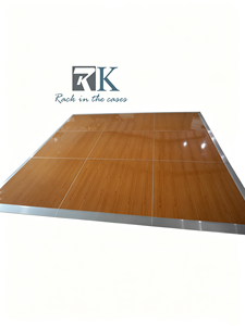 Hot sale Dance Floor Party Wedding Event Flooring Panel with Aluminum <b>Edging</b> - Product Image 1