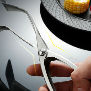 Clips alimentaires durables en acier inoxydable poli 304, clips ménagers pour faire frire du poisson et des steaks, clips pour le camping en plein air et les barbecues - Product Image 5