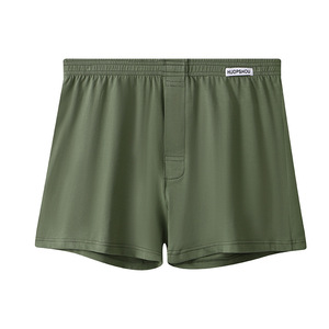 <span class=keywords><strong>Calzoncillos</strong></span> Boxer Personalizables para Hombre, Tallas Grandes, Color Sólido, Cintura Elástica, Transpirables, Holgados, para Dormir - Product Image 4