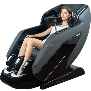 2025 nueva llegada de lujo 4D AI sofá eléctrico controlado por voz gravedad cero SL-Track Shiatsu Silla de masaje de cuello silla de masaje - Product Image 1