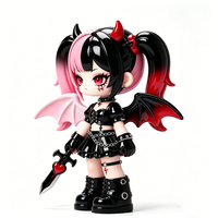 Maßgefertigte Sammlerfigur Chibi Engel Japanische Anime Sexy Mädchen PVC Anime-Figur Großhandel