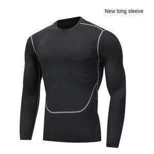 Spor açık ev Fitness uzun kollu mayo, sıkıştırma takım elbise, eğitim takım elbise, koşu giysisi, çabuk kuruyan T-Shirt - Product Image 6
