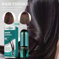 OTVENA FAMOUS BRAND Semprotan Perawatan Pertumbuhan Rambut, Semprotan Ekstrak Rosemary Alami Menutrisi Folikel untuk Rambut Lebih Tebal dan Lebat