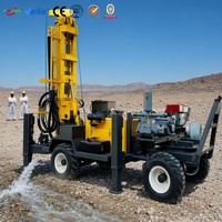 Machine de forage hydraulique à couple élevé pour puits profonds, forage carottier professionnel, 200 m, pour divers types de puits d'eau géologiques