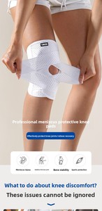 Rodillera Profesional Ligera <span class=keywords><strong>para</strong></span> Exteriores con Soporte de Muelles <span class=keywords><strong>para</strong></span> Menisco y Rótula, Ideal <span class=keywords><strong>para</strong></span> Baloncesto y Correr (Hombres y Mujeres) - Product Image 5
