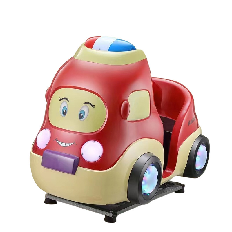 Small Red Police Car