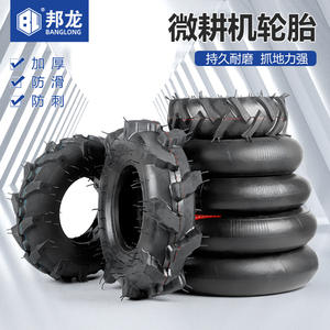 Pneus de tracteur agricole mini-tilleur de haute qualité 400-8 épaissis résistants à l'usure, motif chevrons 500-12, disponibles en 3.50-6 - Product Image 3