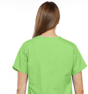Blusa Médico <span class=keywords><strong>para</strong></span> Mujer con Cuello en V, Corte Tradicional, Manga Murciélago y Tela Resistente a la Decoloración - Product Image 6