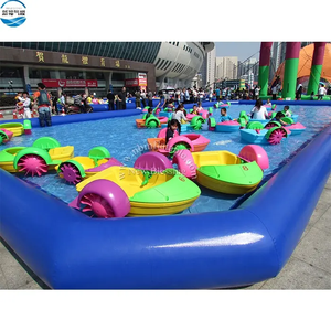Factory Price Water Paddle Boat Pool Castle <b>Inflatable</b> Swimming <b>Inflatable</b> Swimming Pool Paddle Boat Pool Factory Price Water Pa - Product Image 5