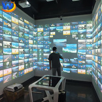 Mur de photos numérique interactif 3D avec écran tactile vidéo expérience immersive projecteur d'hologrammes pour les expositions
