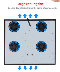 Placa de cocción eléctrica de 30 ", placa radiante, 4 quemadores, estufa eléctrica de cerámica de 30 pulgadas con cerradura de seguridad, Cocina de Inducción de 4 quemadores - Product Image 6