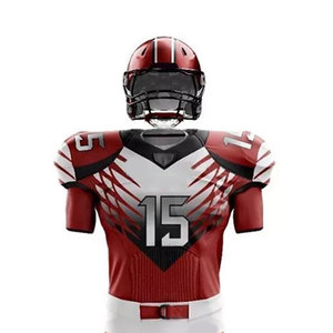 Uniformes de football américain de qualité supérieure, service OEM, logo personnalisé, short 100% polyester, vêtements de sport, uniforme personnalisé, prix avantageux - Product Image 4