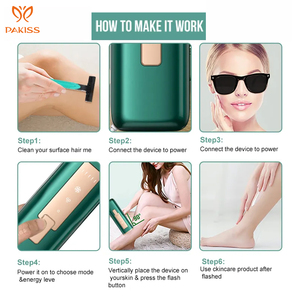 Pakiss-depiladora láser permanente para mujeres, dispositivo portátil sin dolor, ipl - Product Image 3
