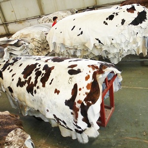 Fornitura all'Ingrosso di Tappeti in Pelle Bovina, Conciati con Fosforo Organico, Pelle di Mucca Naturale con Pelo, Grandi Dimensioni - Product Image 1
