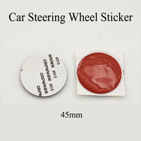 Autocollant de volant de voiture de 45 mm pour BMW E90 E46 E39 F20 F10 F30