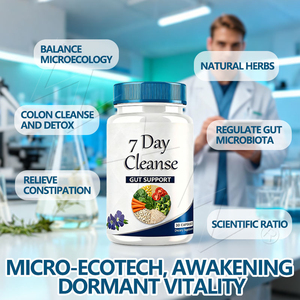 Bien-être consciemment conçu Suppléments de désintoxication de 7 jours fabriqués de manière éthique dans un établissement certifié GMP - Product Image 4