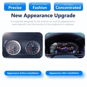 จอ LCD ดิจิตอลขนาด 12.3 นิ้วสำหรับรถยนต์ BMW ซีรีส์ 1 รุ่น E81 E82 E87 E88 ปี 2004-2011 เครื่องเล่นสเตอริโอพร้อมมาตรวัดความเร็วเสมือนจริง ระบบ LINUX สำหรับพวงมาลัยซ้ายและขวา - Product Image 4