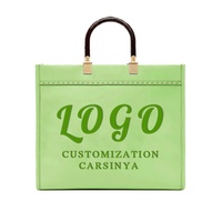 Sacs fourre-tout de luxe en cuir PU antivol pour femmes, personnalisables avec logo en relief, sacs à bandoulière pour l'automne/hiver – Marque privée pour revendeurs