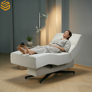 Lit <span class=keywords><strong>de</strong></span> relaxation musical moderne en métal réglable et personnalisable <span class=keywords><strong>de</strong></span> luxe <span class=keywords><strong>pour</strong></span> salon et hôtel - Product Image 1