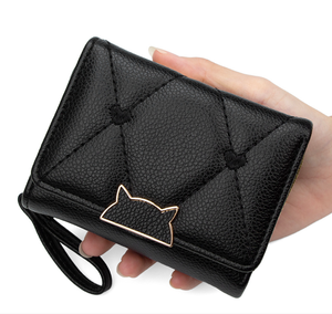 Bolsa de Almacenamiento Cuadrada para Mujer, Triple, de Gran Capacidad, Forro de PU, Cierre de Cremallera Impermeable, Patrón de Bordado con Hilo - Product Image 1