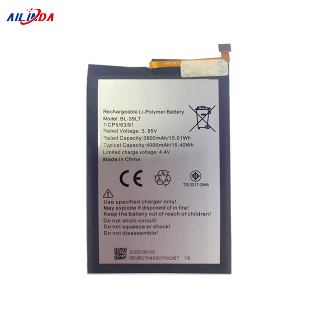 4000mAh Li-polymer BL-39LT Original Cell Phone Battery for Tecno CC7/KC2/KC2J/KC3/KC8/CC6/BB4/BB4K/KC8S/CC7S-in Stock 12-Month