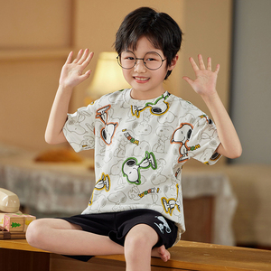 Enfants coton épais <span class=keywords><strong>hiver</strong></span> vêtements de nuit ensembles garçon à manches longues sous-vêtements bébé pour 3-8 ans sous-vêtements filles enfants pyjamas personnalisés - Product Image 5