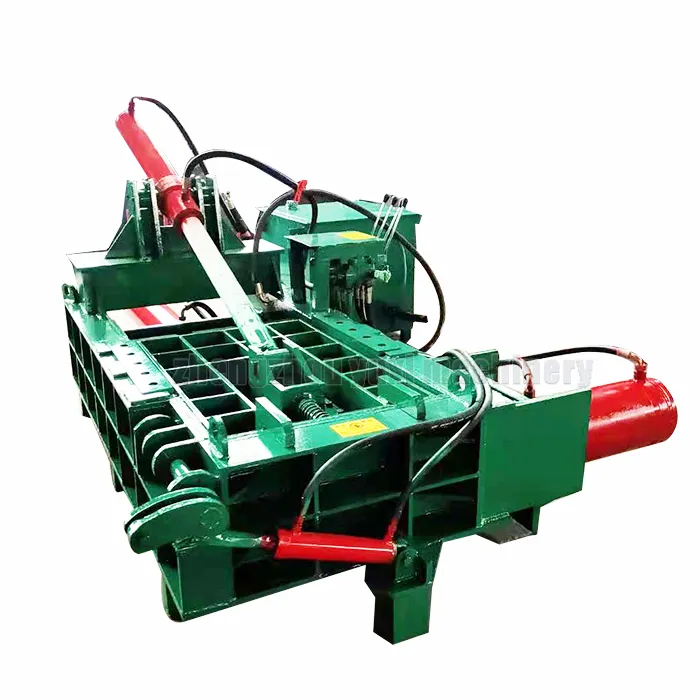 Sử dụng kim loại swarf Baler kim loại phế liệu compactor 400t kim loại Baler Báo Chí