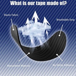 OEM ODM 30 الشخير تحسين الأنف مساعدة على التنفس أثناء النوم التصحيح جانب واحد الاكريليك الفم الشريط شرائط الأنف لفقدان الوزن - Product Image 3