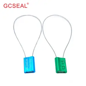 GC-C1001 ajustable con cable de servicio, sello de contenedor de seguridad tai, sellos de seguridad