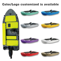 Bateau rigide en HDPE rotomoulé de 4,2 m (13,8 pi) pour la croisière, la pêche et la dérive – Vente OEM/ODM