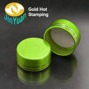 Capuchon en aluminium et plastique personnalisé couleur Pantone avec estampage à chaud or et doublure PE pour vodka, vin, whisky, <span class=keywords><strong>rhum</strong></span> – Vente directe usine - Product Image 2