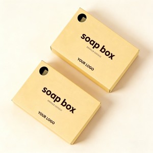 Boîtes <span class=keywords><strong>d</strong></span>'emballage pour savon en papier biodégradable, <span class=keywords><strong>prix</strong></span> usine, impression numérique, gaufrage or, boîte à savon personnalisée, emballages pour savon - Product Image 3
