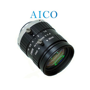 Lensa EFL 12.5mm 2/3 inci F1.4 C-mount Inframerah IR Pendek Gelombang 12mm 100lp/mm Distorsi Rendah C-mt Swir untuk Visi Industri FA CCTV - Product Image 1