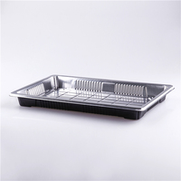 Boîte à sushi carrée jetable en PET, épaisseur 1 mm, taille personnalisée, emballage alimentaire japonais, conception de logo, modèle SAMMA-1109 pour la vente en gros