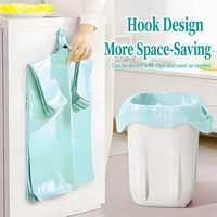 Sacs en plastique transparents en HDPE, personnalisés, imprimés, de sécurité, robustes, recyclables, imperméables, portables, souples, type T-shirt, pour la vente en gros