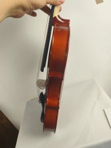 Violon artisanal 4/4 en <span class=keywords><strong>bois</strong></span> massif, prix bas, violon pour étudiant avec archet et étui, bonne finition, belle couleur - Product Image 6