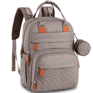 2025 Lançamento Quente: Bolsa Maternidade Multifuncional Personalizada Grande Portátil Impermeável com Berço Dobrável para Bebê e Trocador - Product Image 5
