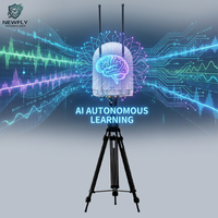 Sistema Profesional de Detección de Drones DR200-A, Detector de Señales de Drones con Alcance de 10KM, Banda Completa de 70MHz-6GHz para Seguridad Pública