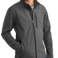 Barato al por mayor venta caliente Negro hombres chaqueta softshell tela