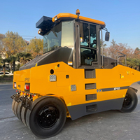 Rouleau compacteur haute performance XP163 à pneus en caoutchouc, équipement de compactage flexible pour surfaces en asphalte municipales