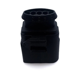 ปลั๊กเชื่อมต่อแบบปิดผนึก 5 ขา สำหรับรถยนต์ Audi Volkswagen สีดำ พลาสติก IP20 - Product Image 3