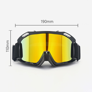 Lunettes de sport Lunettes de <span class=keywords><strong>motocross</strong></span> <span class=keywords><strong>Masque</strong></span> de moto Protection solaire pour le cyclisme Activités de course Cadre en PC - Product Image 3