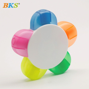 Bks biểu tượng tùy chỉnh 5-màu xiên bàn chải tip Jumbo <span class=keywords><strong>Highlighter</strong></span> <span class=keywords><strong>Set</strong></span> cho văn phòng & đồ dùng học tập - Product Image 2
