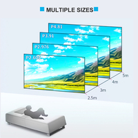 Pantalla LED para Interiores y Exteriores P2.6, Panel LED de Alquiler para Escenarios, Eventos y Fiestas, Carcasa de Aluminio Fundido, IP65, para Tiendas Minoristas