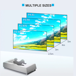 Écran LED intérieur/extérieur P2.6 pour scène, événements, fêtes, location, panneau LED en aluminium moulé sous pression, IP65, pour magasins de détail - Product Image 6