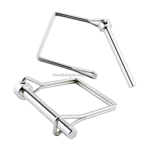 Perno di Bloccaggio per Albero PTO Quadrato Resistente, Perno di Sicurezza in Acciaio Inox T316, Perno di Bloccaggio <span class=keywords><strong>a</strong></span> <span class=keywords><strong>Filo</strong></span> 1/2" X 3-1/2"(12.6mm X 90mm) - Product Image 1